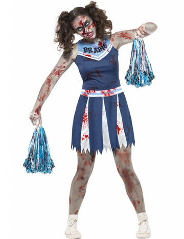 Pompom Girl Zombie Adolescent Halloween