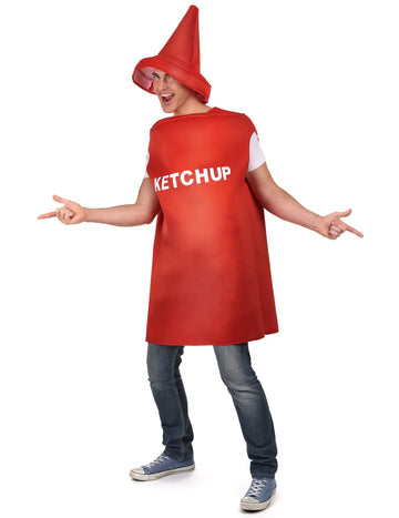 Costum pentru borcan de ketchup pentru adulți