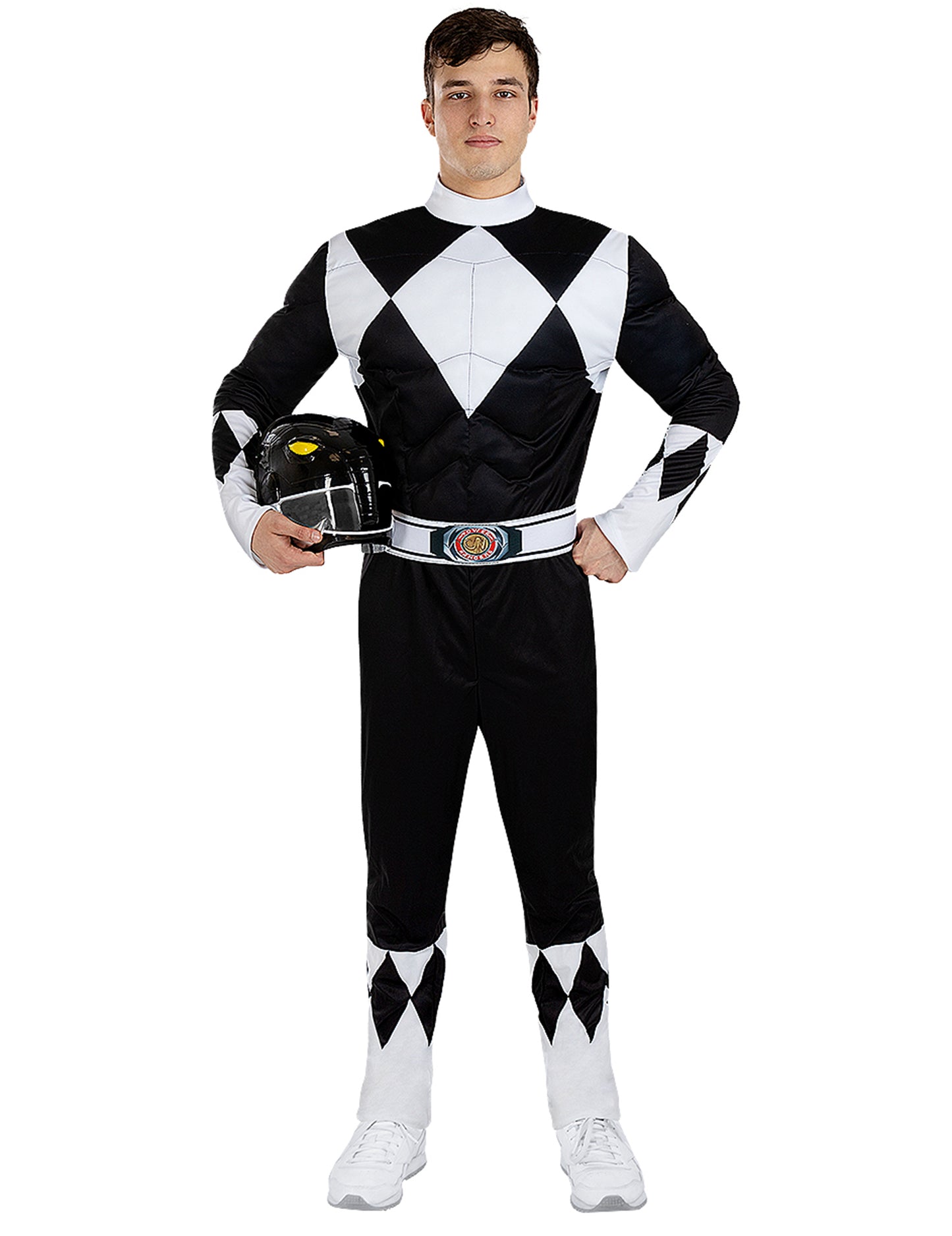 Costum Black Power Ranger pentru adulti