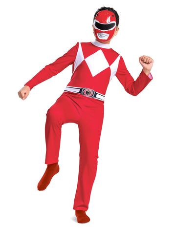 Costum pentru copii Roșii Power Rangers