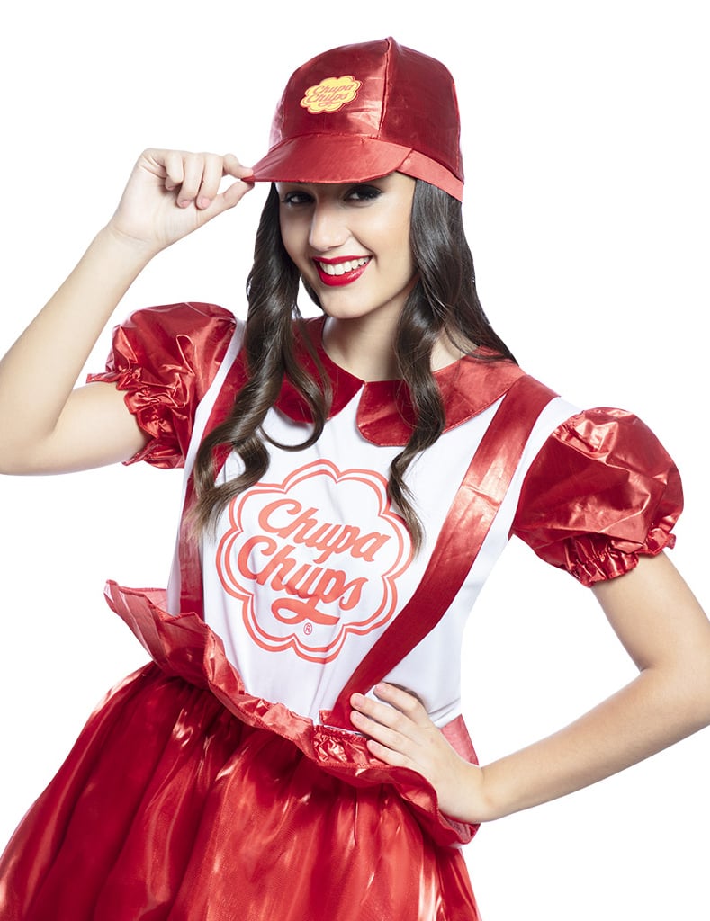 Chupa chups rouge rochie de deghizare a femeilor