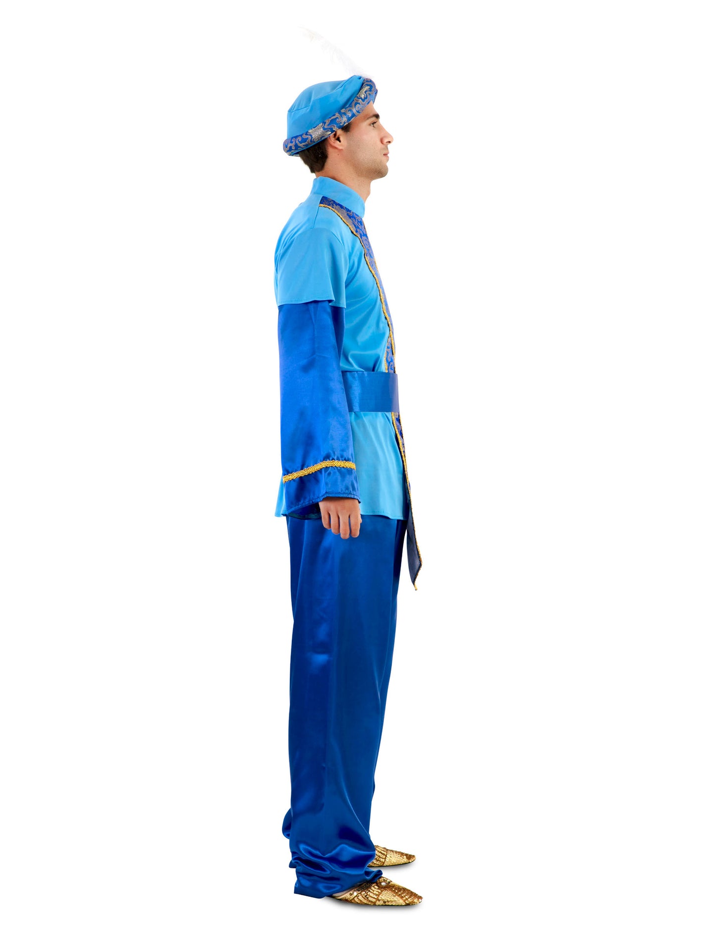 Costum King Mage Sultan Blue Adult