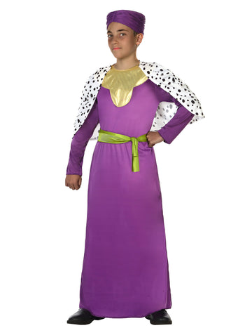 Costum pentru copii King Mage Purple