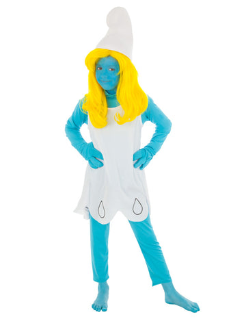 Costum Smurfette pentru copii