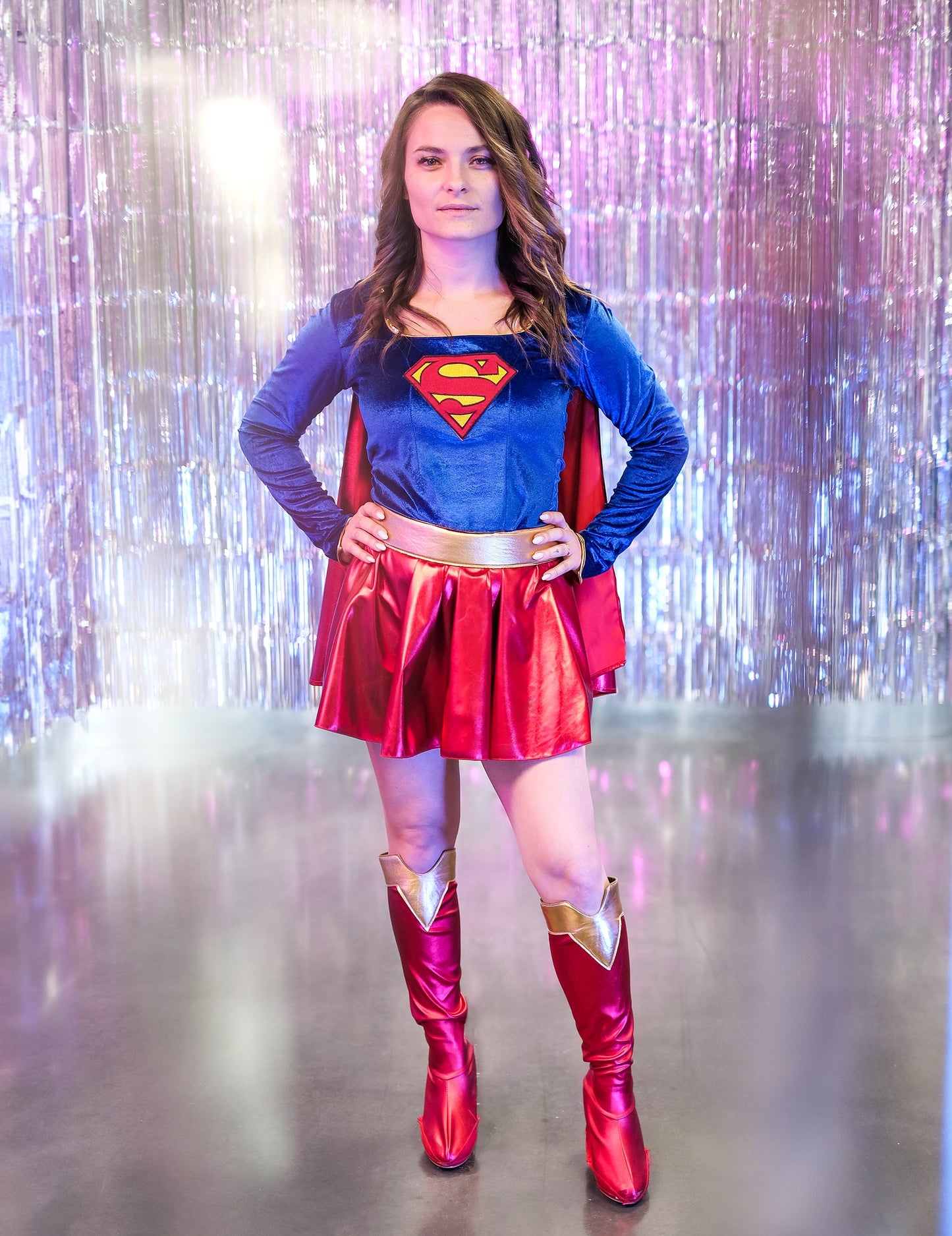 Costum sexy pentru femeie Supergirl