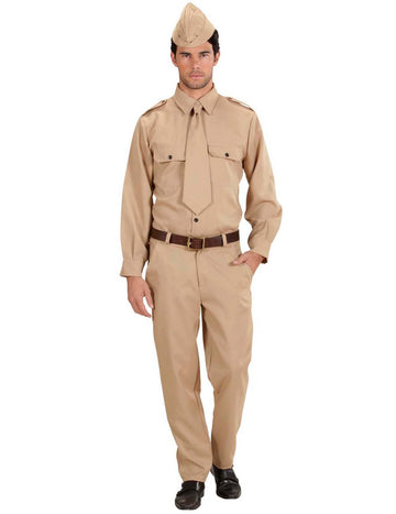 Costum de soldat american adult