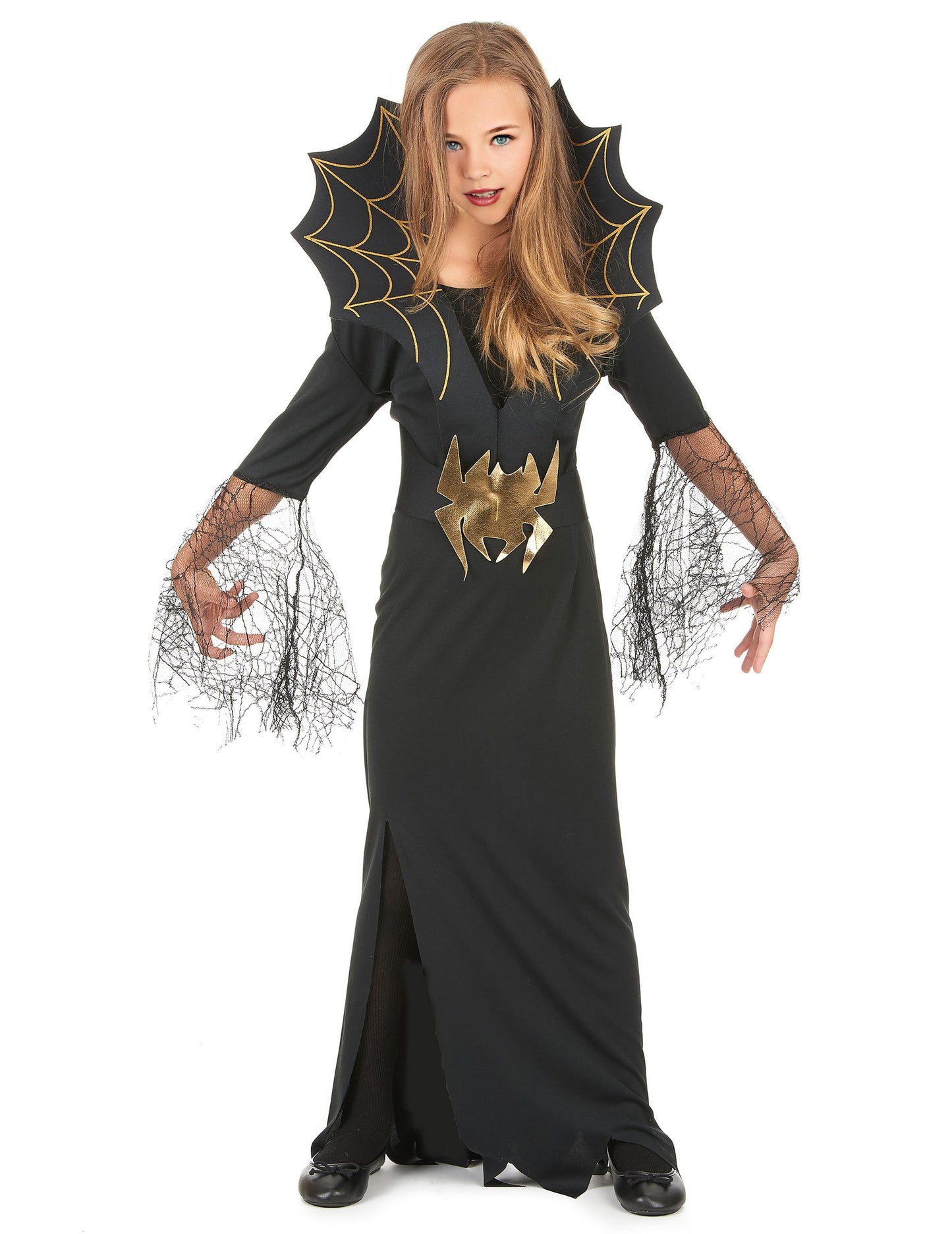 Halloween Gilded Spider Witch deghizare