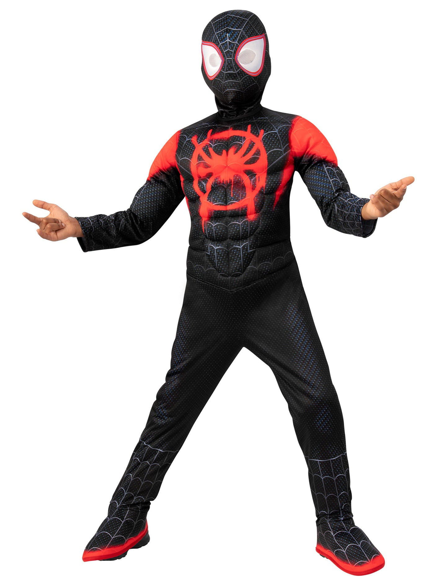 Costum de copil de lux moral de mile spiderman