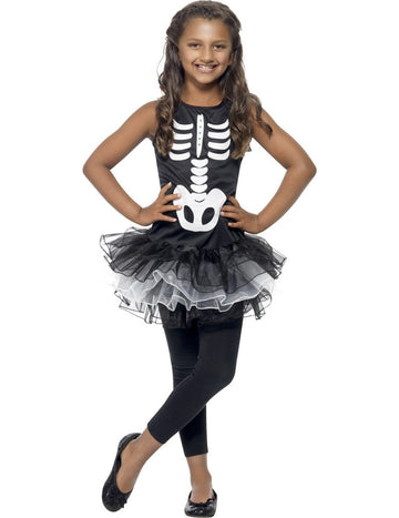 Schelet Tutu Black Girl Halloween