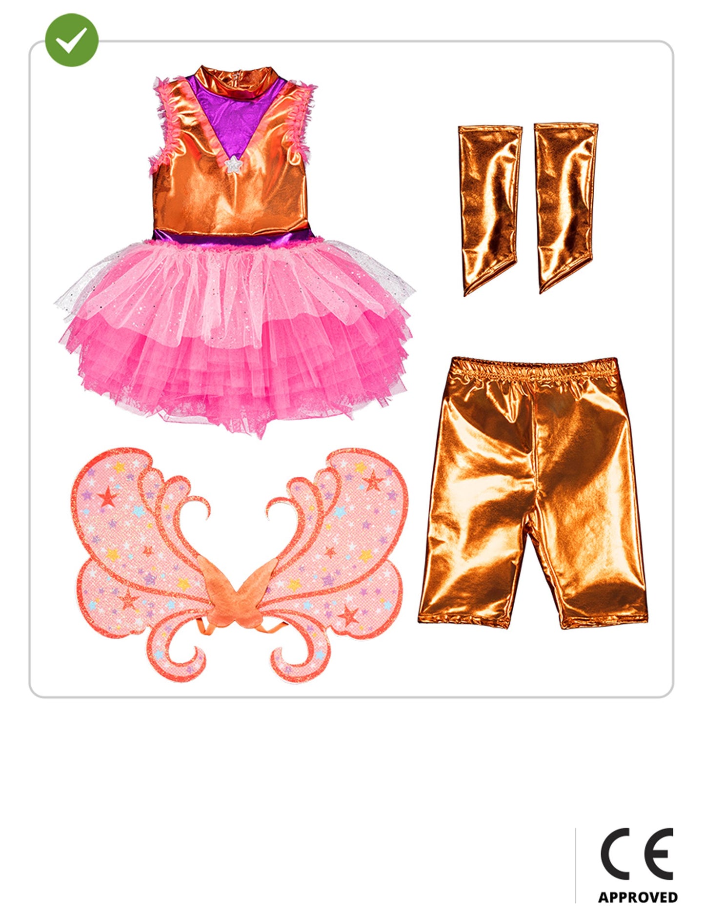 Costum Stella Winx pentru fete