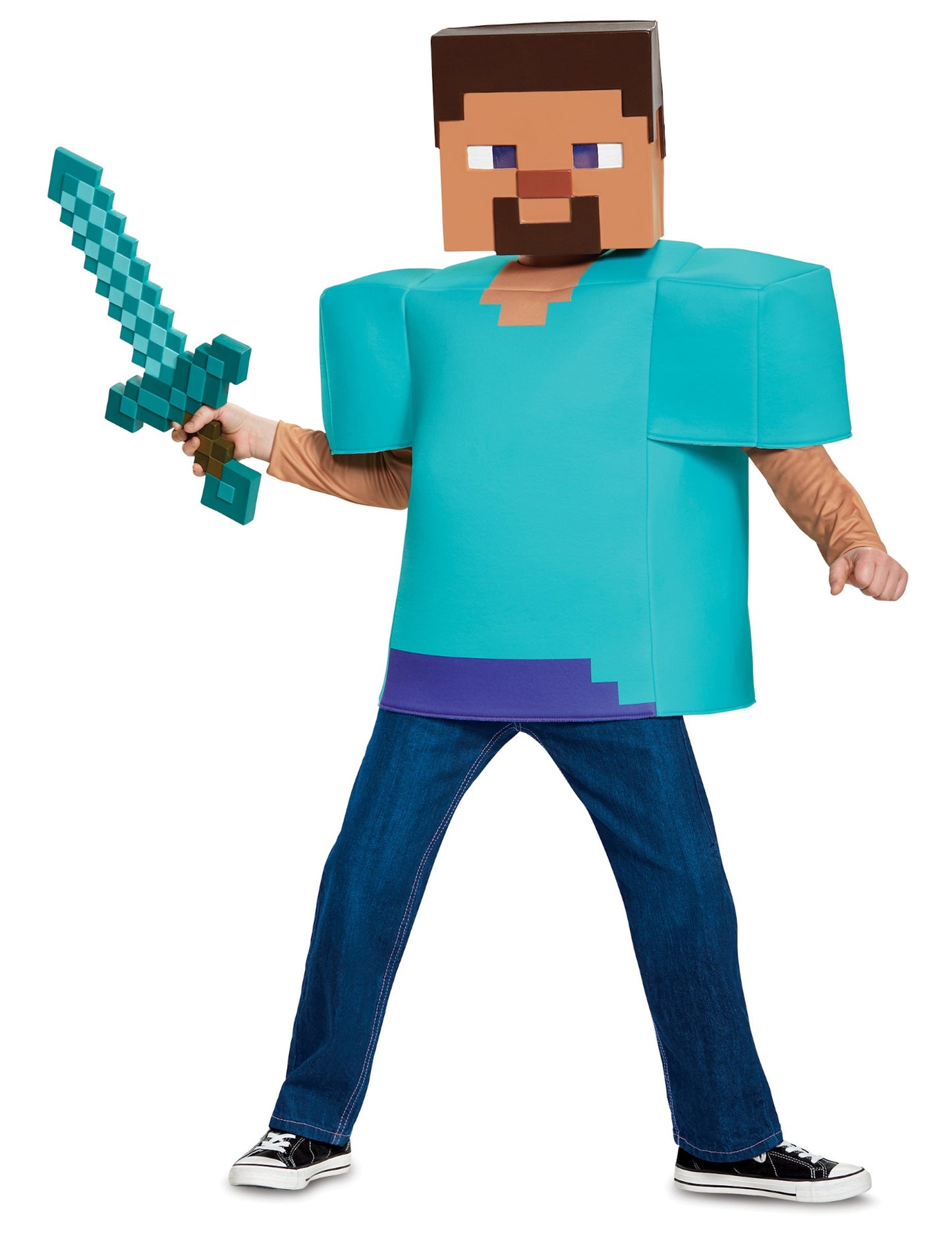 Costum pentru copii Steve Classic Minecraft