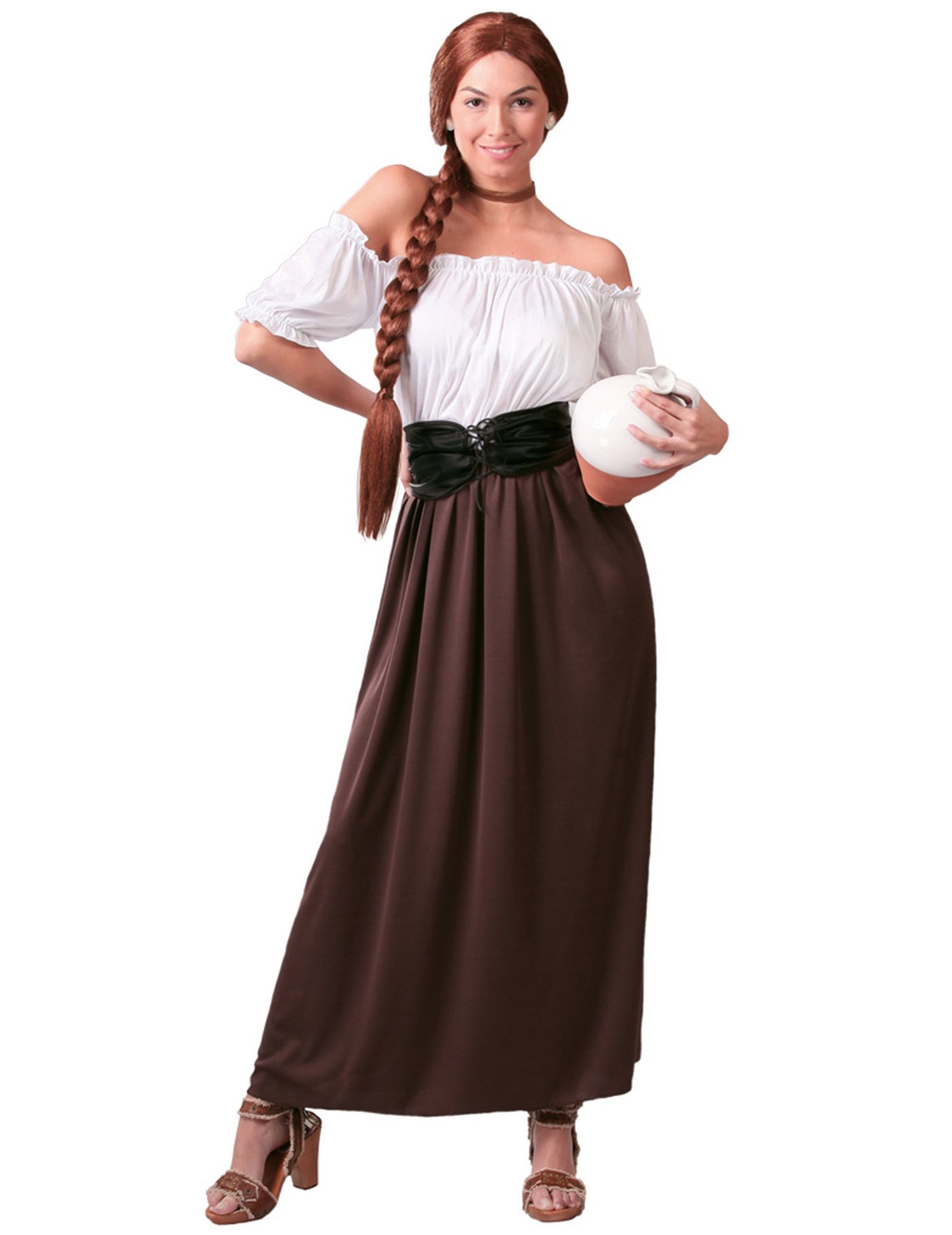 Costum de tavernière feminin médieval