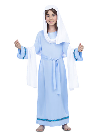 Virgin Mary Bleue Girl Costum