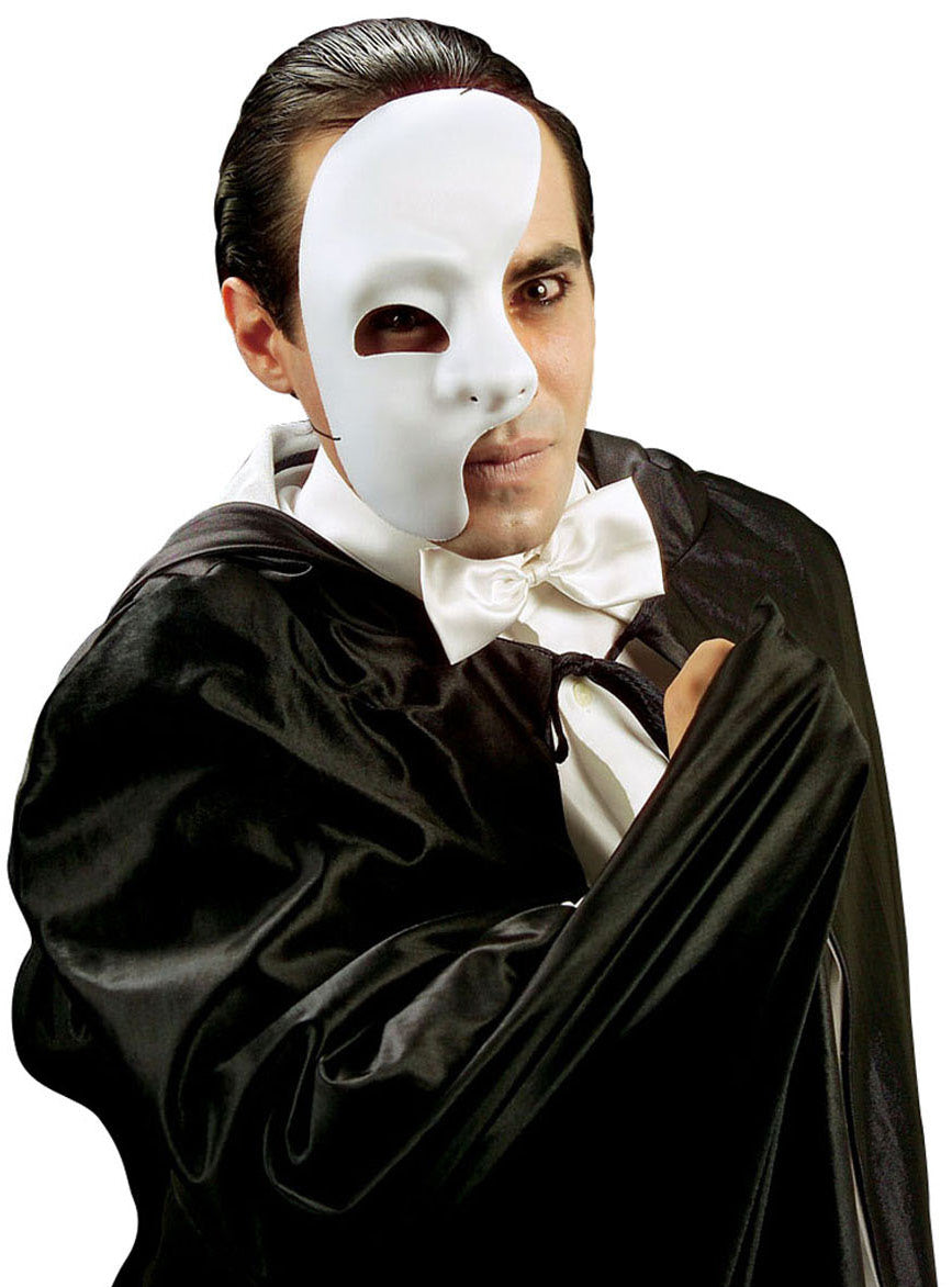 Halloween Adult Half-Masque Ghost Adult