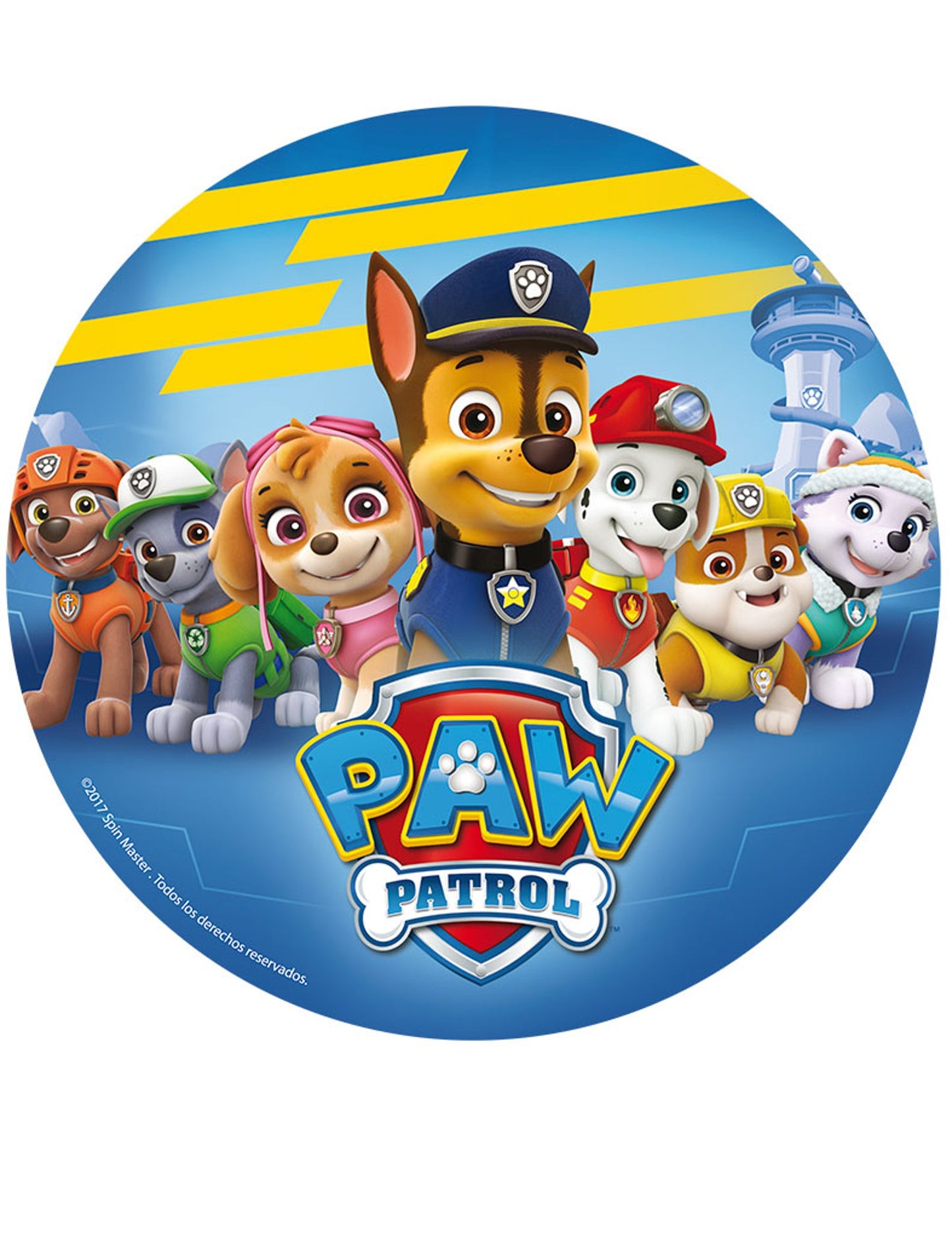 Discuri azyme 20 cm pat'patrol - PAW PATROL