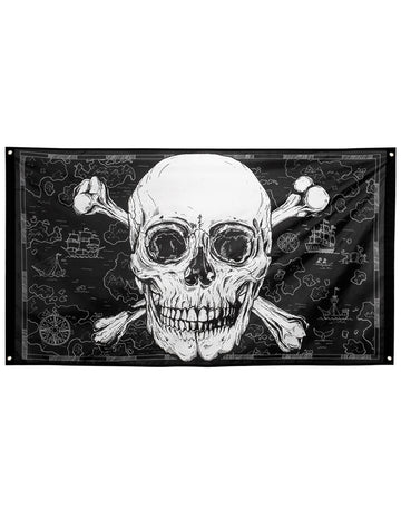 Jolly Roger Pirate Flag 90 x 150 cm