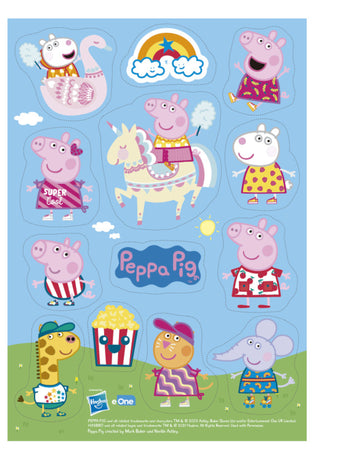 Frunze comestibile pentru a tăia Peppa Pig 18,7 Gr