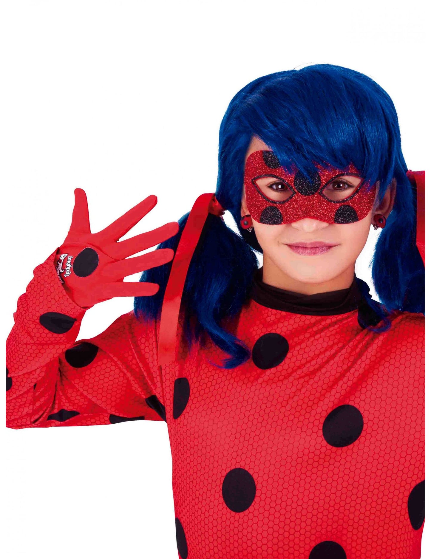 Copii cu mănuși de ladybug