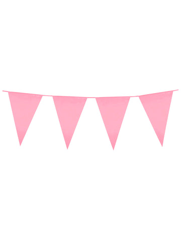 Garland de pennant roz 10m