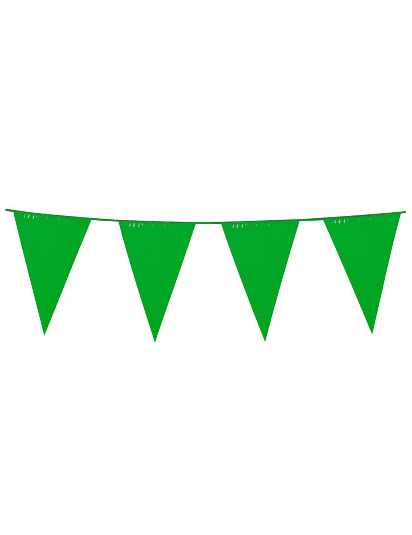 Garland de pennant verde 10m