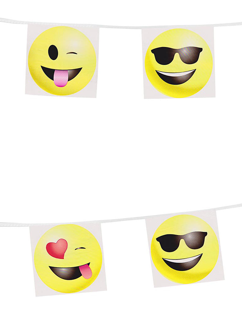 IMOJI 8m Emoticon Pennies Garland