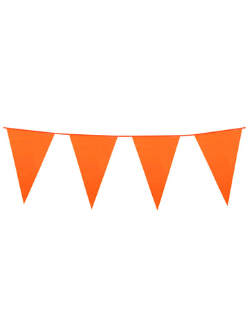 Pennant Orange Garland 10m