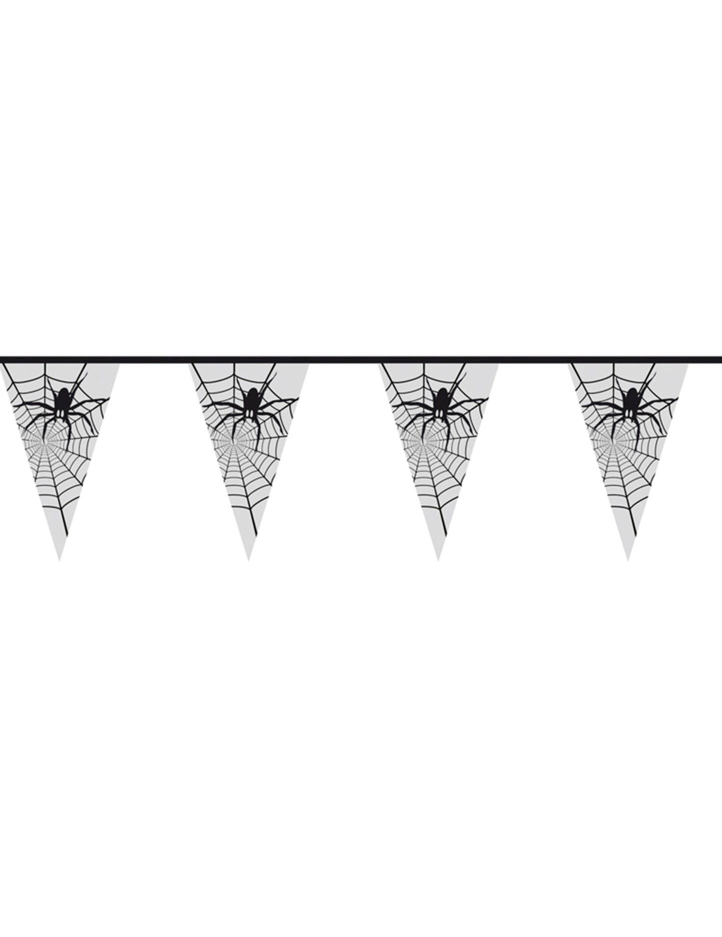 Halloween Transparent Spider Garland 6 m