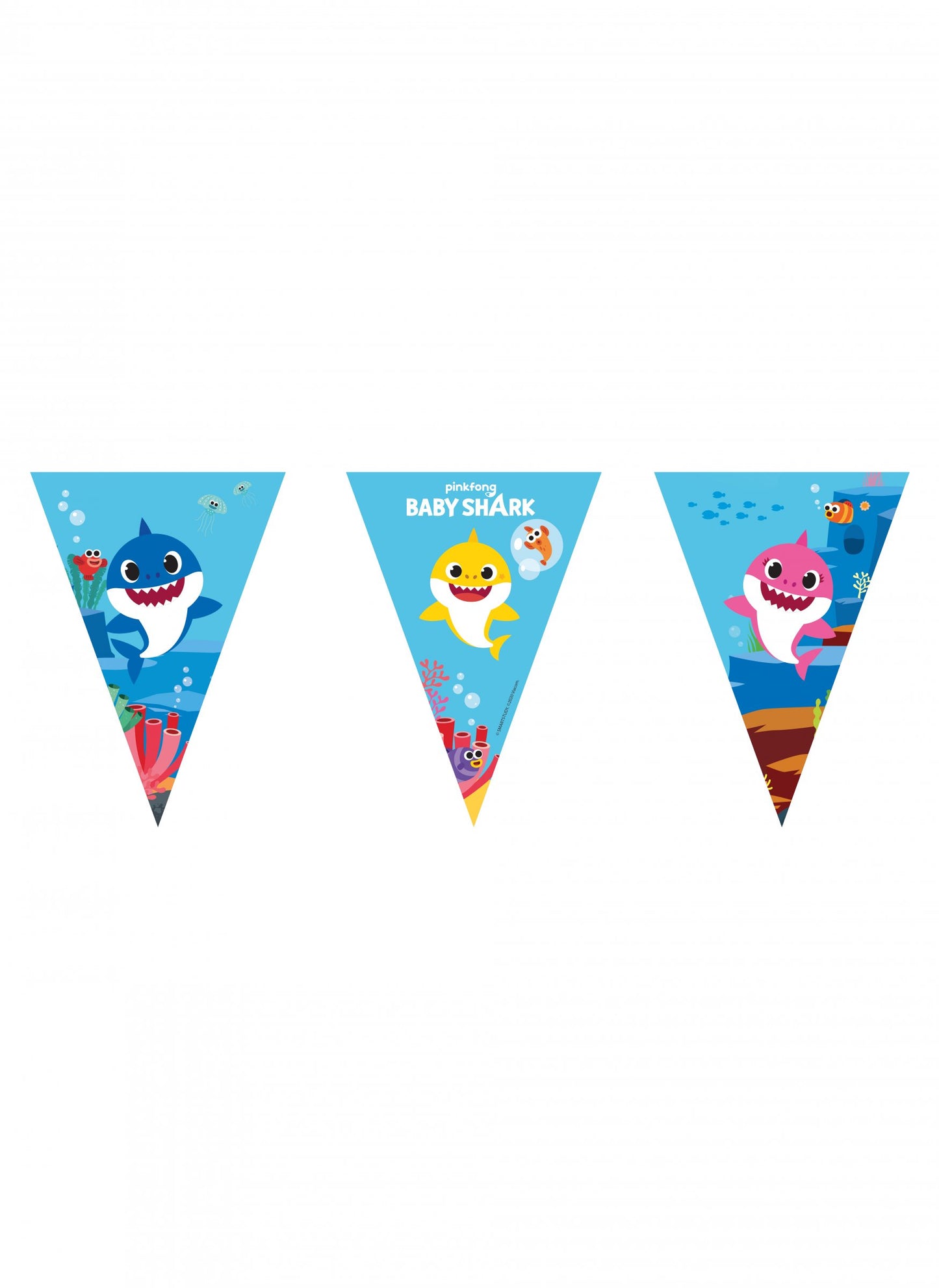 FSC Baby Rechin 2,3 m Pennants de hârtie