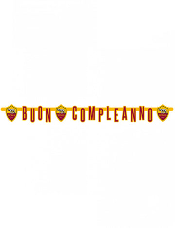 Carton Garland Buon Complelanno Roma 250 x 15 cm