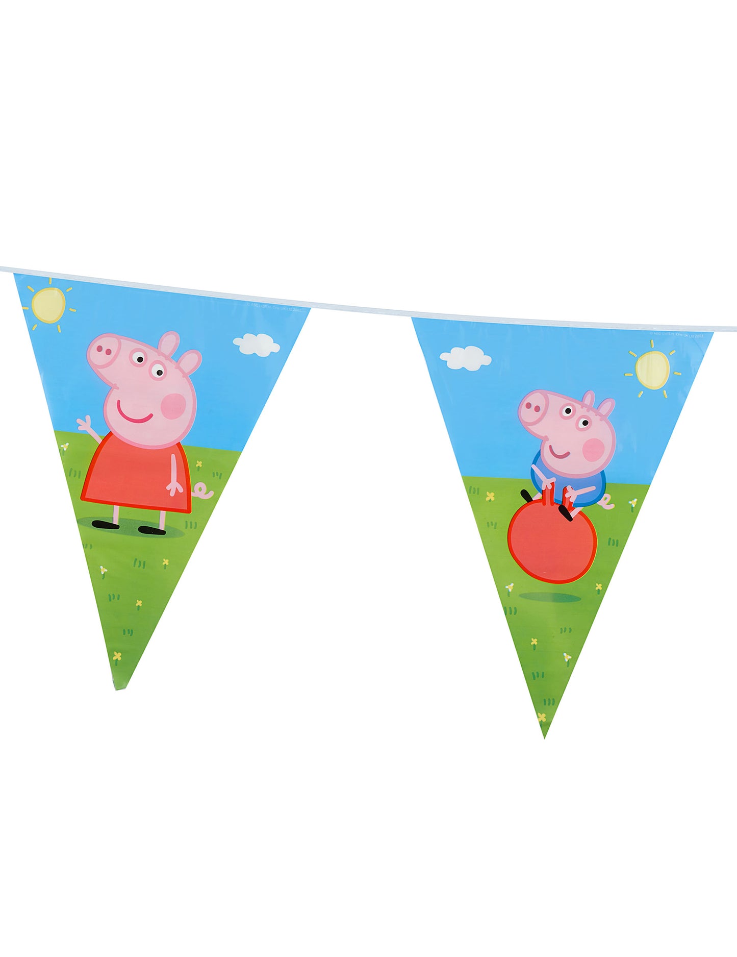 Plastic Plastic Garland Peppa Pig 270 cm