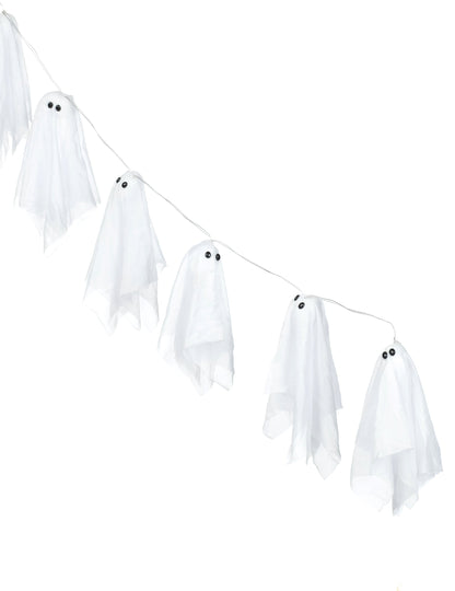 Halloween Luminous Ghost Ghirland 150 cm