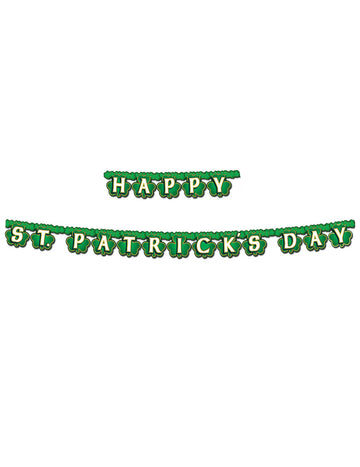 Guirland Happy Sf. Patrick's Day Verte 2 M