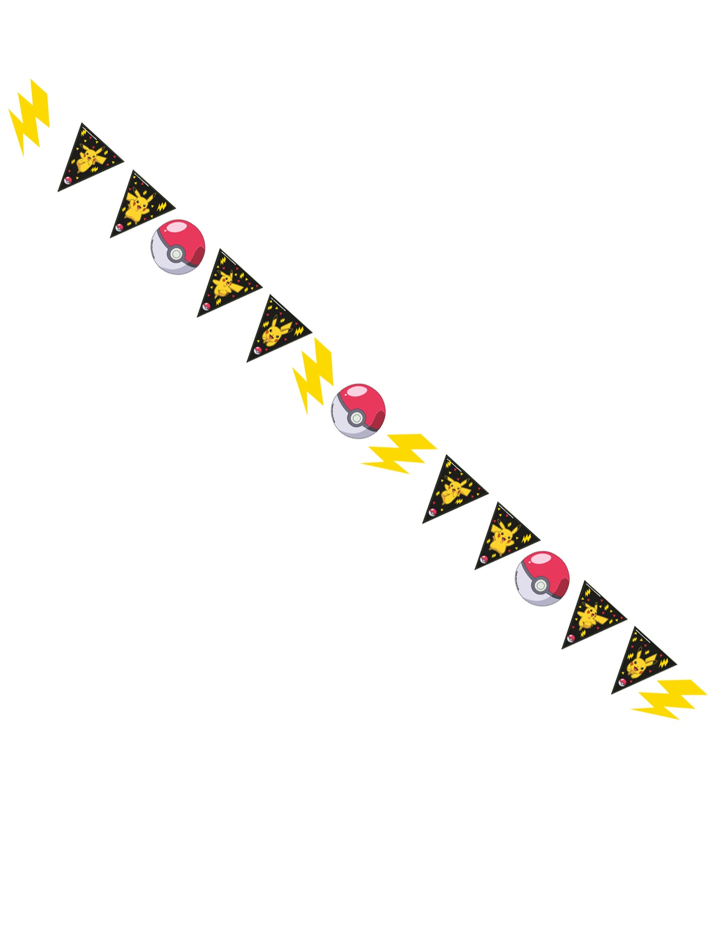 Pikachu Pokémon Garland 3,3 m