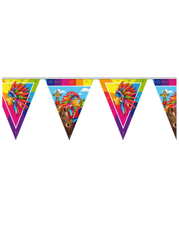 Garland de pennant indian 10 m