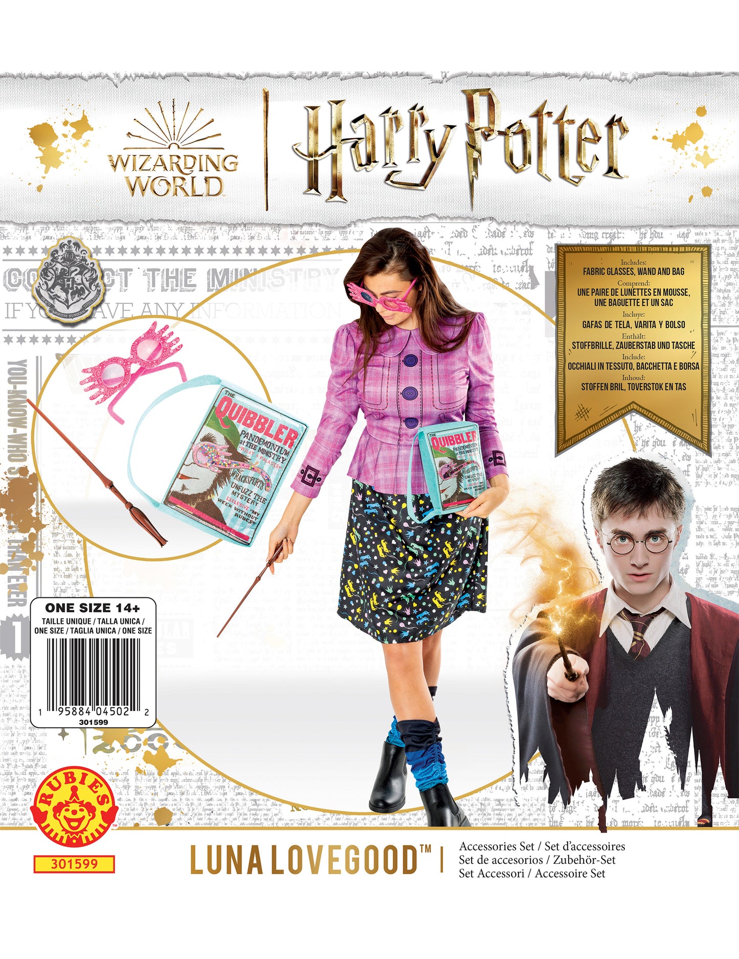 Luna Lovegood - Kit Accesorii Harry Potter