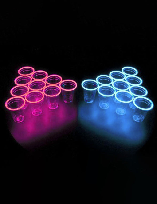 Kit luminos de bere pong