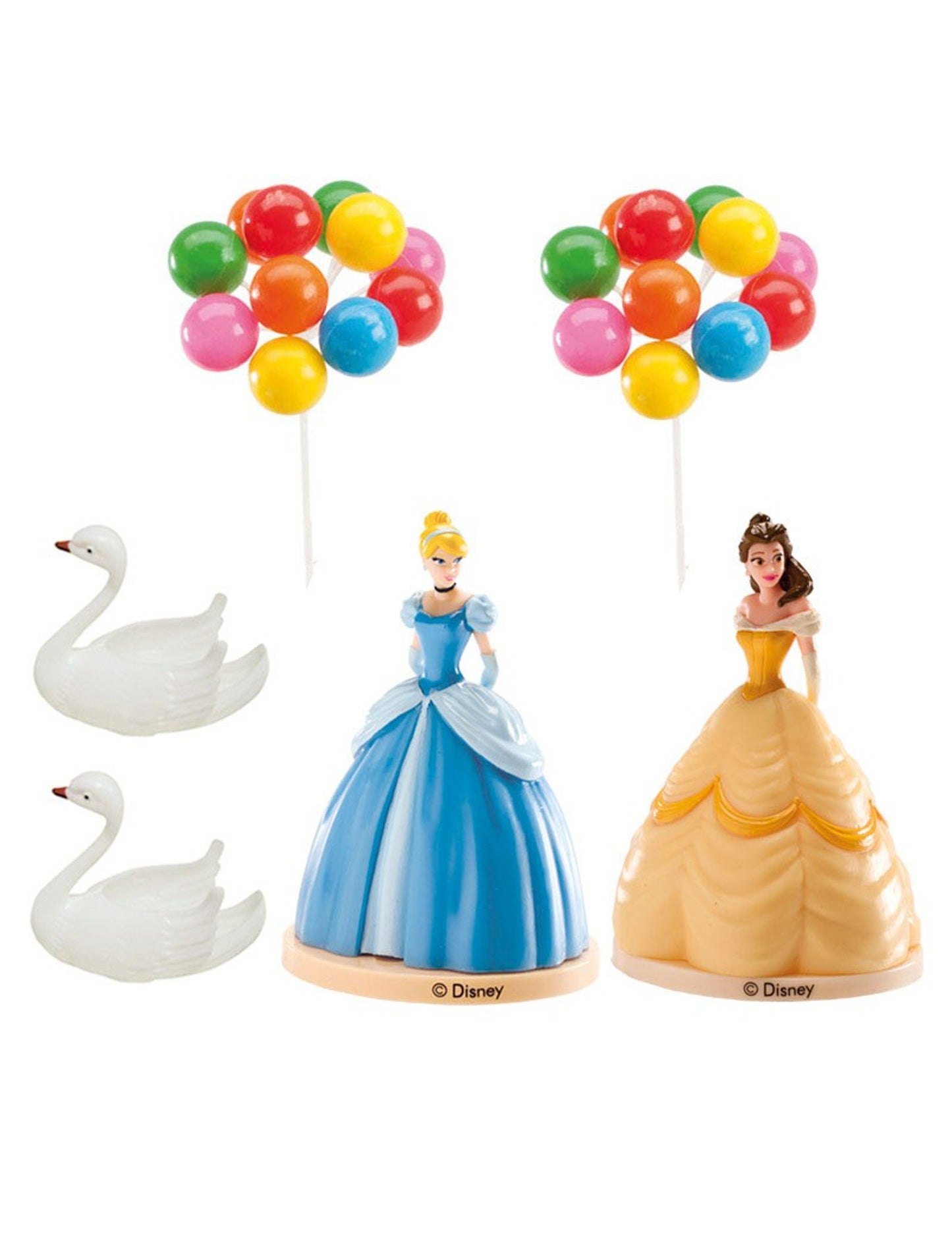 Disney Princess Tort Toppers Kit 8,5 cm