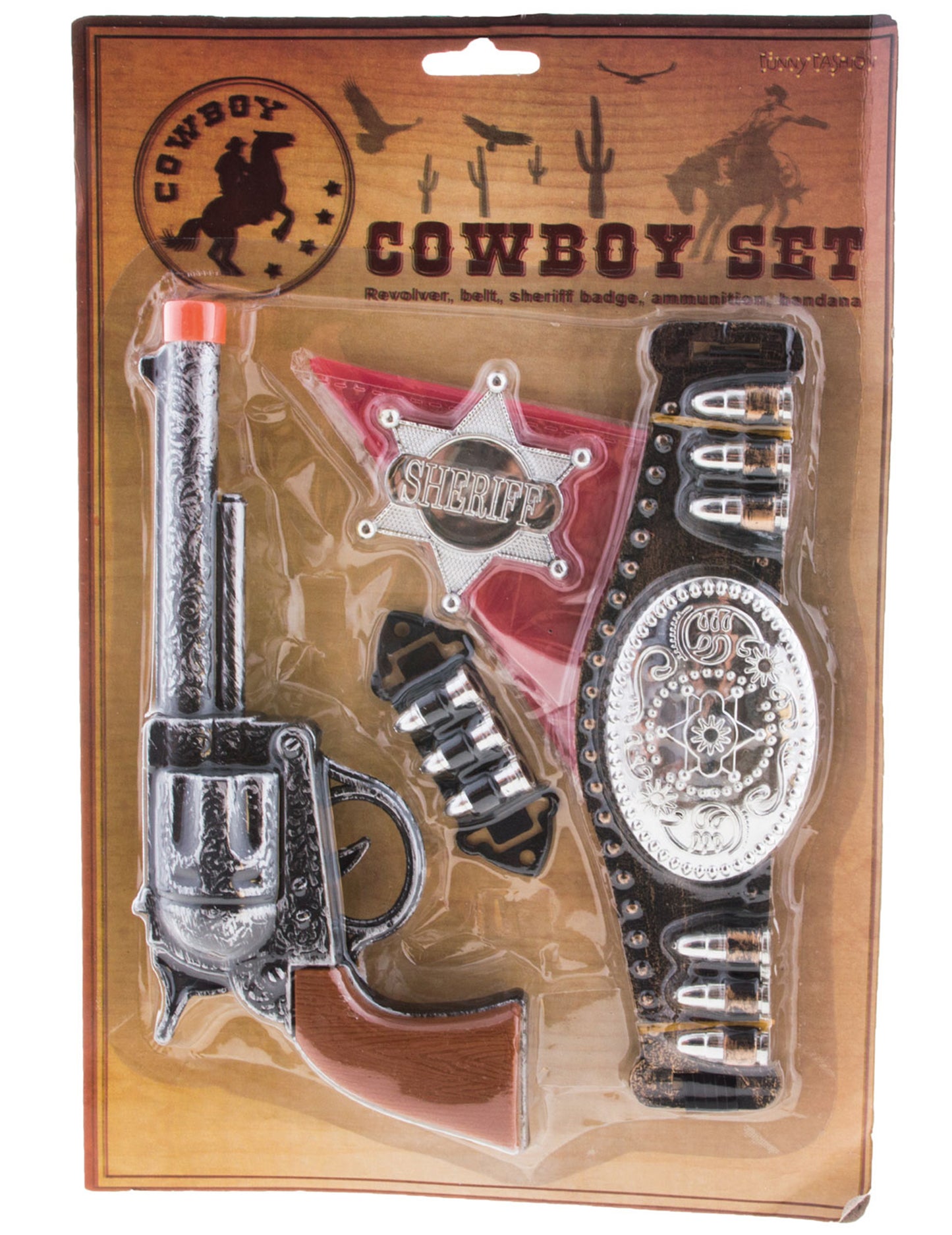 Kit cowboy 5 piese pentru copii