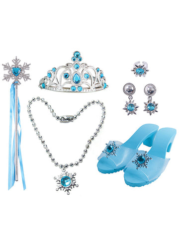 Kit of 6 Blue Princess Accesorii Girl