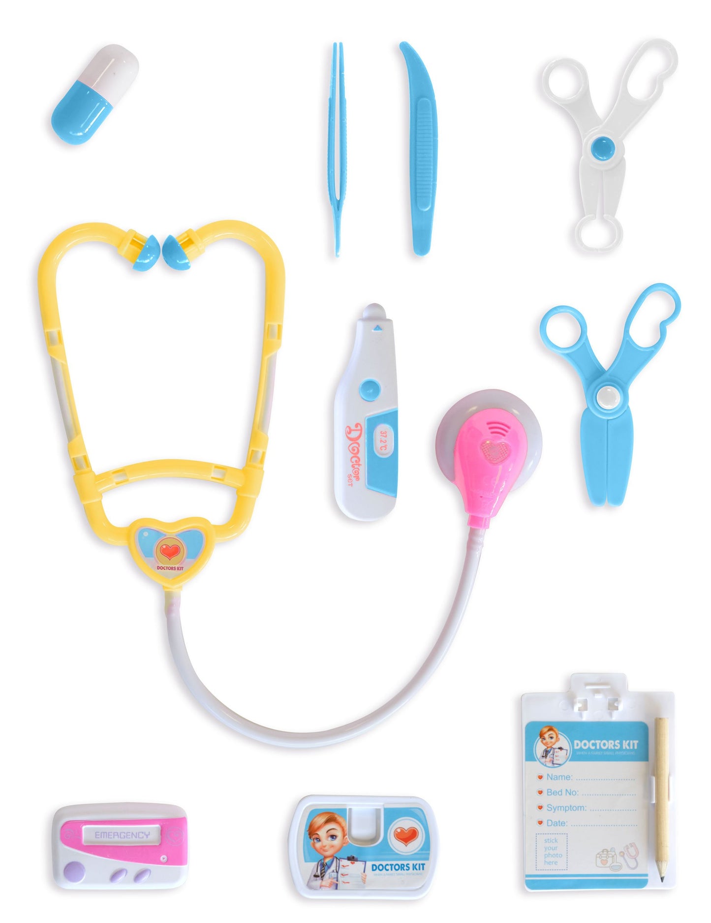 Doctor Kit 10 piese albastre