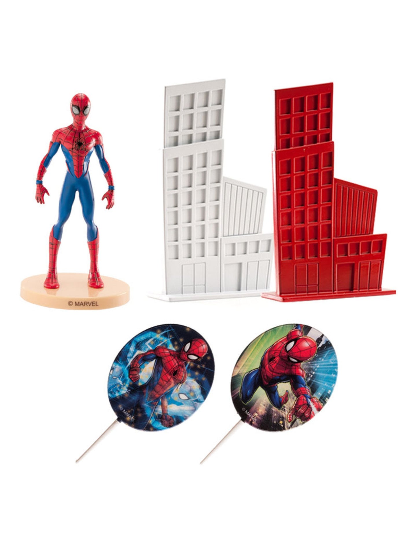 Spiderman 8 cm Spiderman Cake Decoration Decoration