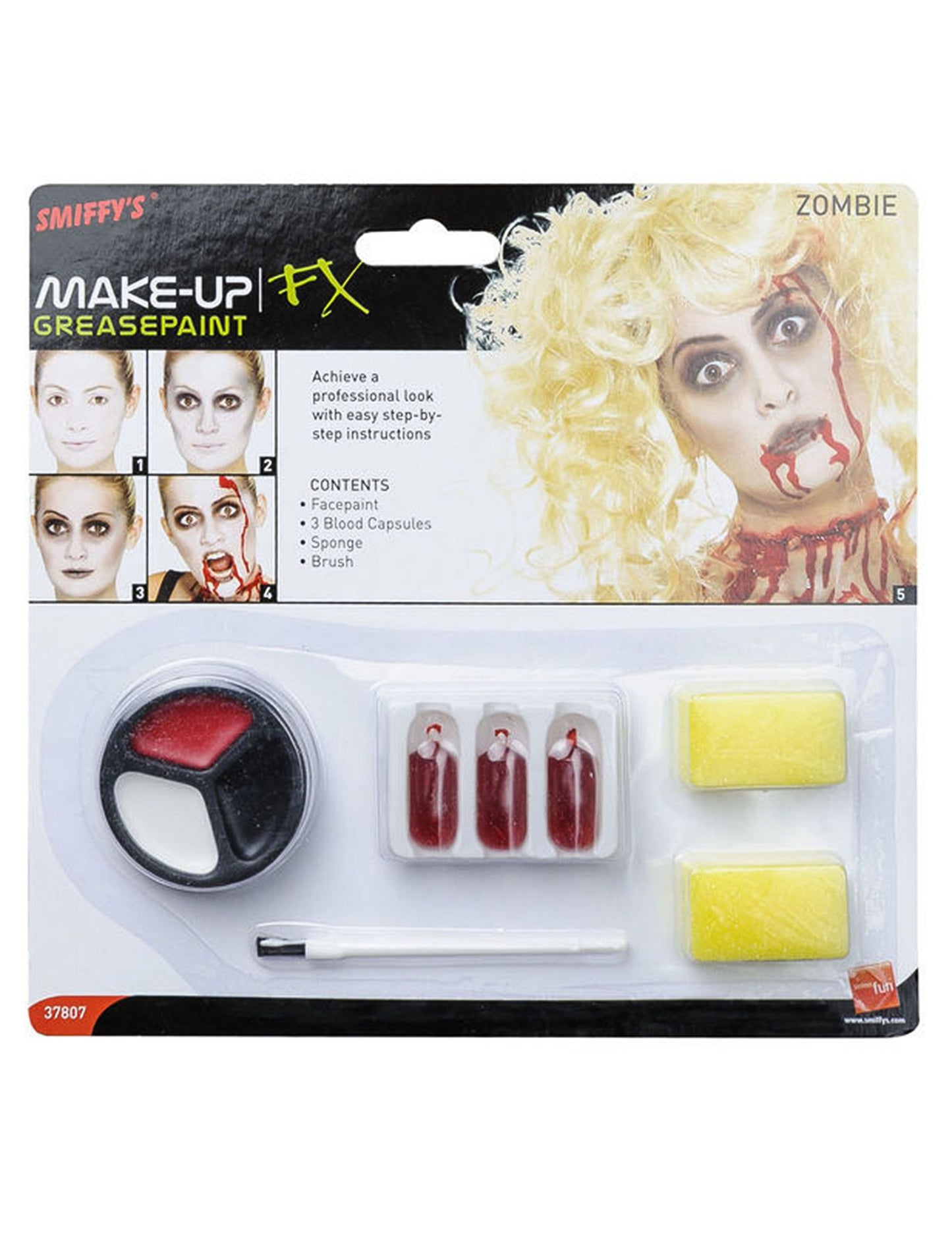 Kit de machiaj zombie pentru femei de Halloween