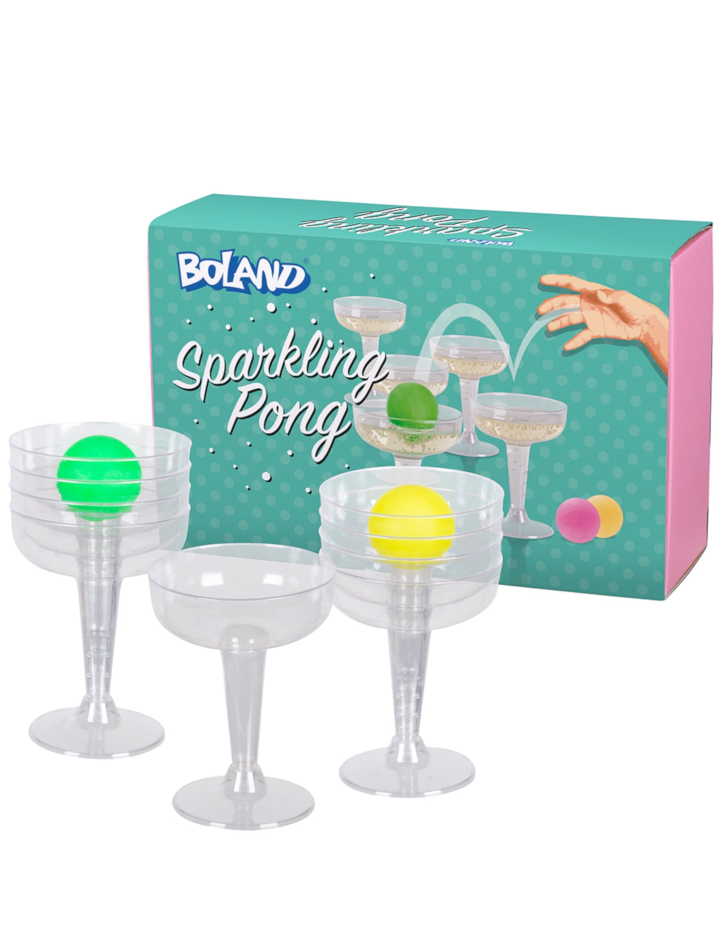 Rose Sparkling Pong Kit