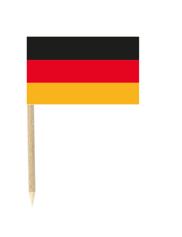 Set de 50 de mini-piques Flags Germania 3 x 5 cm