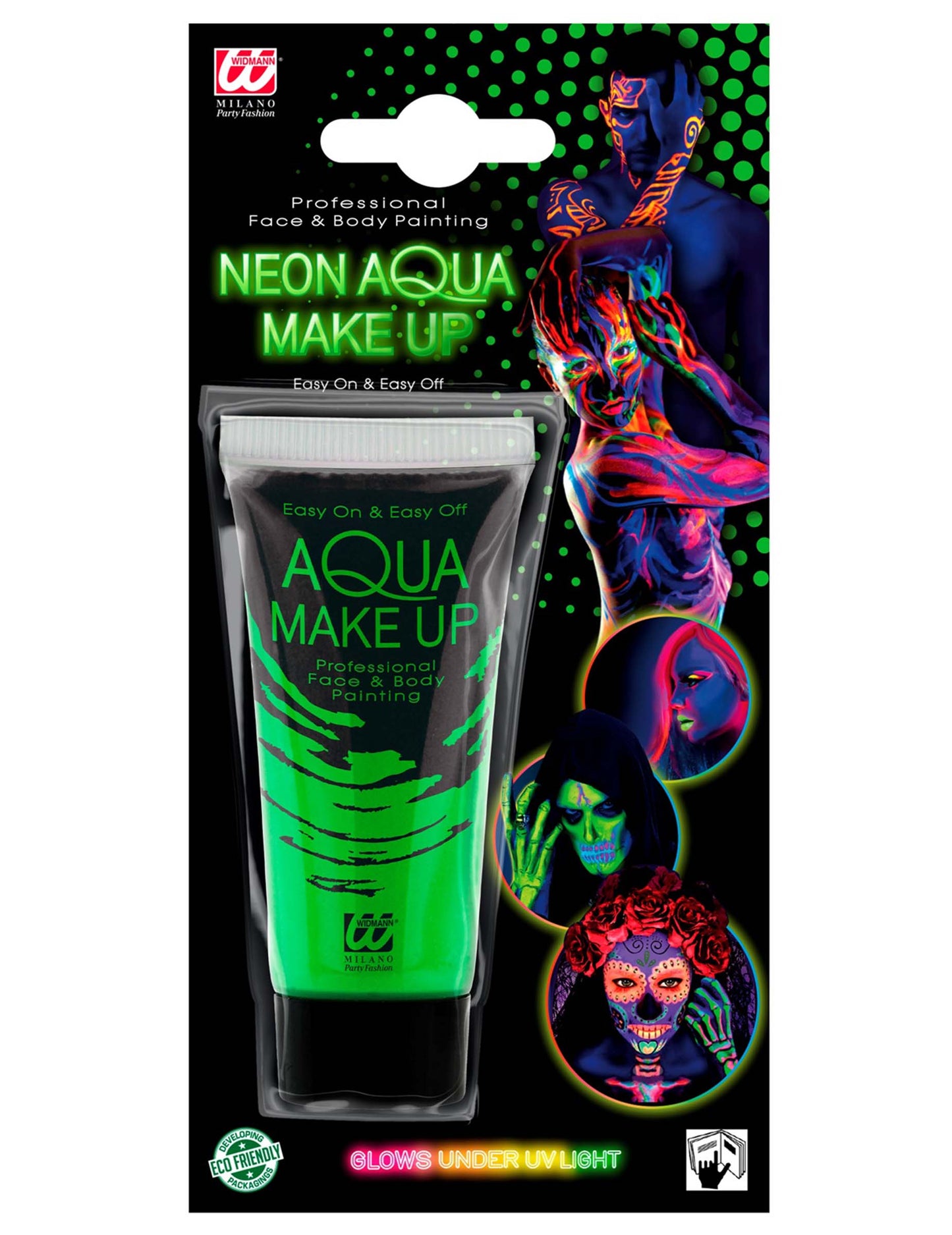 Machiaj fluo verde neon 30 ml