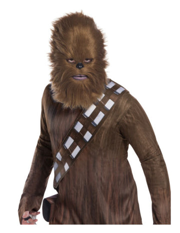 Mască cu blană Chewbacca Star Wars Adult