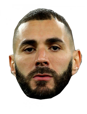 Masca de carton Karim Benzema