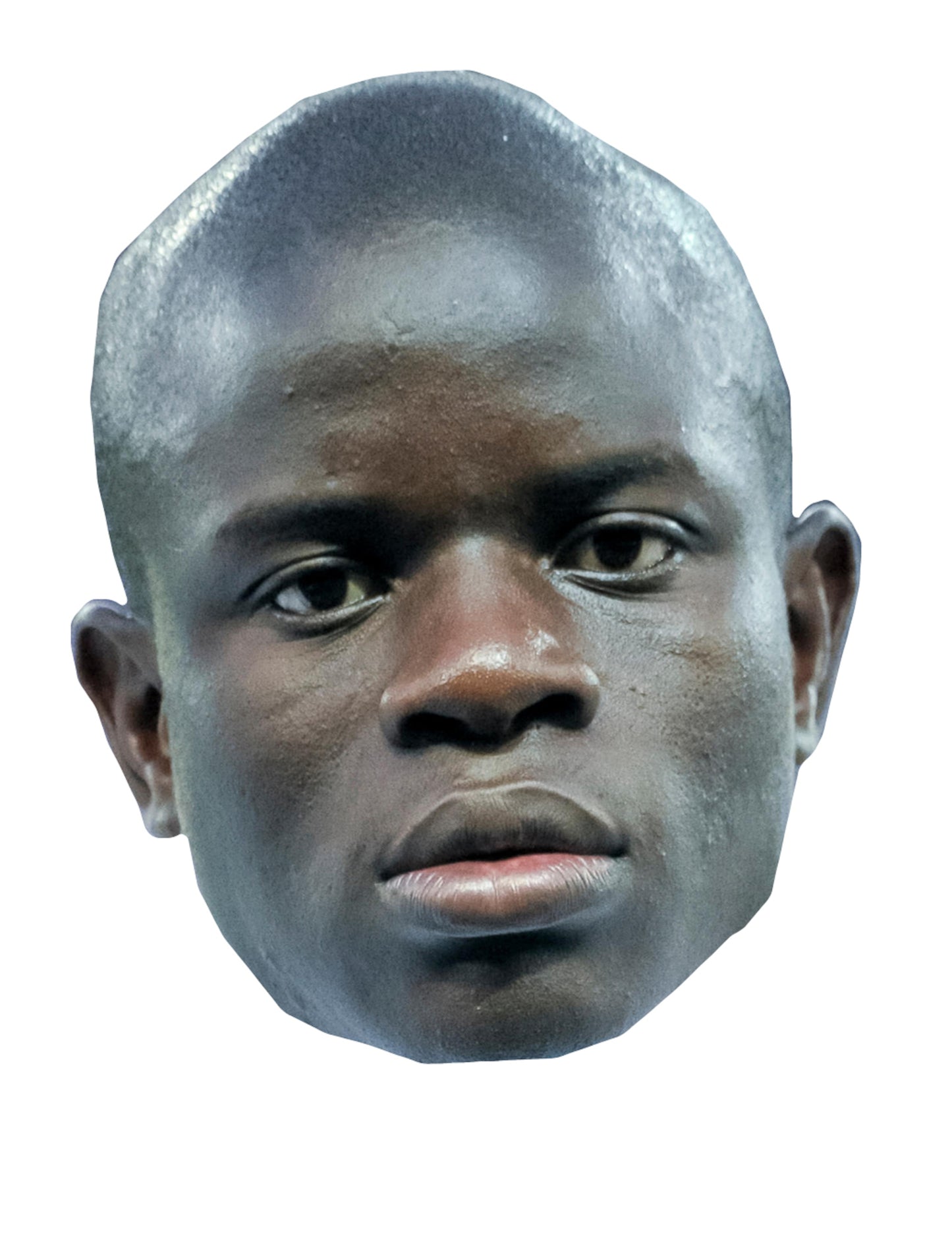 Masca de carton n'golo kanté