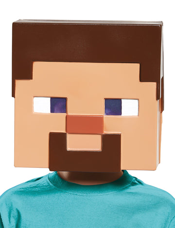 Masca pentru copii Steve Minecraft