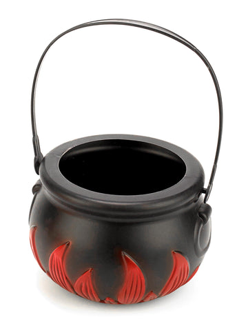 Mini Cauldron cu flăcări de 13 cm